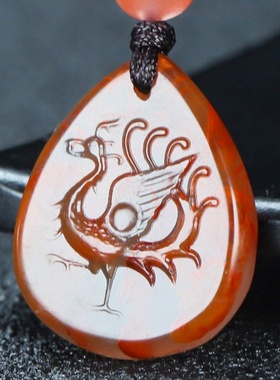 蝶逸正宗天然四川凉山南红玛瑙