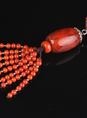 天然南红玛瑙蝶逸男女