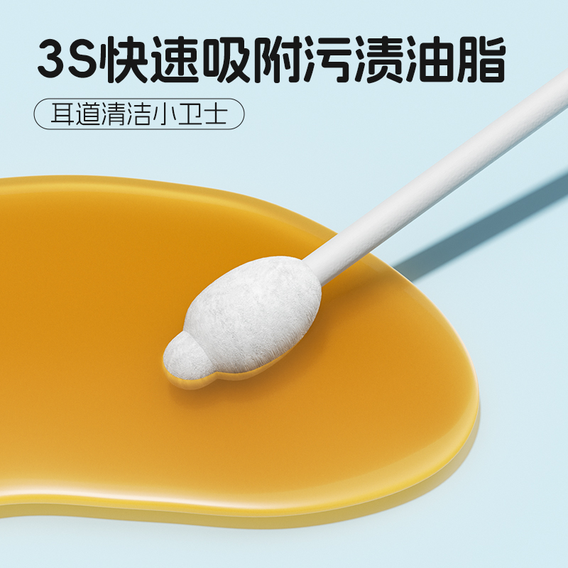 宠物耳朵清洁棉签猫用双头耳螨棉棒狗狗猫咪掏耳朵洗耳液清理用品,淘宝优惠券,粉丝福利购,淘宝优惠卷