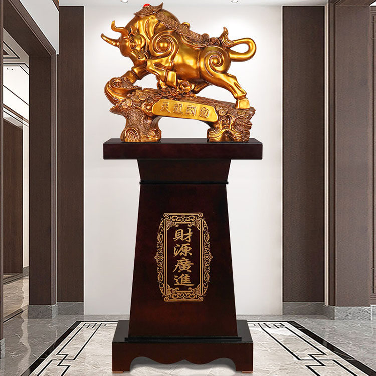 牛摆件仿铜落地公司上市牛市开业乔迁礼品酒店办公室大厅装饰贺礼