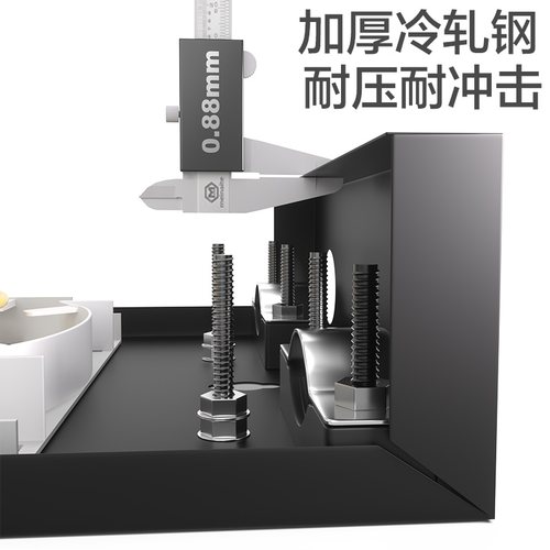 海奈光纤终端盒SC/FC/LC/ST4芯4口单模多模万兆满配熔接盒桌面式加厚光纤盒接线盒电信级-图1