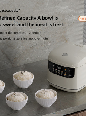 Electric rice cooker, 2 to 5 person capacity rice cooker, mi