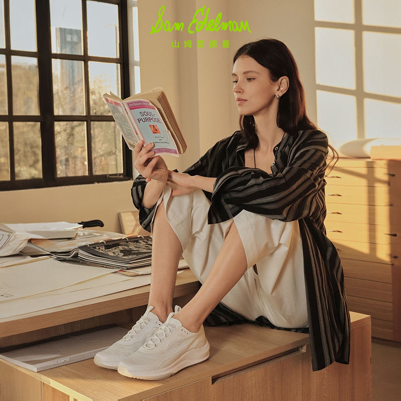 SAM EDELMAN山姆爱德曼网面多功能训练鞋轻运动休闲鞋MILES,淘宝优惠券,粉丝福利购,淘宝优惠卷