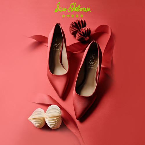 虞书欣同款SAM EDELMAN山姆爱德曼秋尖头细跟婚鞋高跟鞋VIENNA - 图0