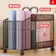 Yoga mat storage basket for home use