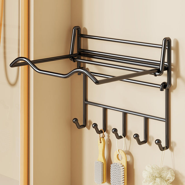 Foldable washbasin storage rack waterproof and rust-proof