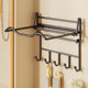 Foldable washbasin storage rack waterproof and rust-proof