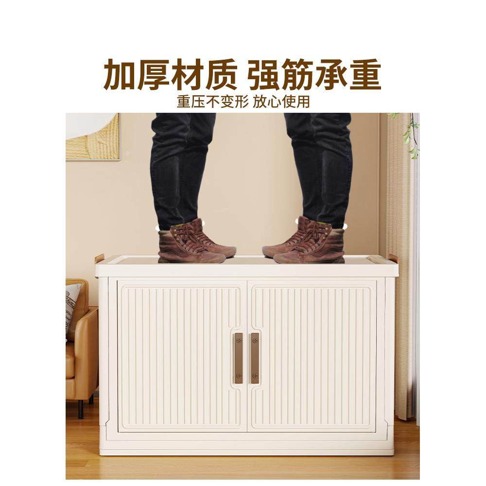 收纳箱家用衣服被子整理箱玩具零食收纳柜置物柜塑料可折叠储物柜,淘宝优惠券,粉丝福利购,淘宝优惠卷