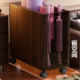 Yoga mat storage basket household removable artifact with wheels
