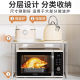 Stainless steel stainless steel layered rack microwave oven