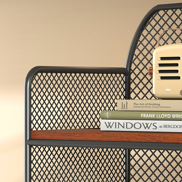 Office desk rack bedroom wheeled cart