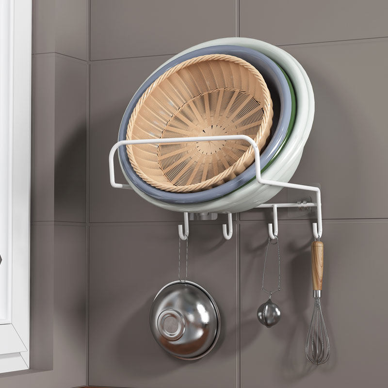 洗菜盆置物架厨房生活用品家用厨具大全菜篓子菜篮子筐放盆收纳架,淘宝优惠券,粉丝福利购,淘宝优惠卷