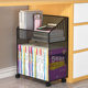 Mobile bookshelf shelf floor-standing book storage desk