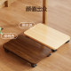 Imported solid wood computer host bracket