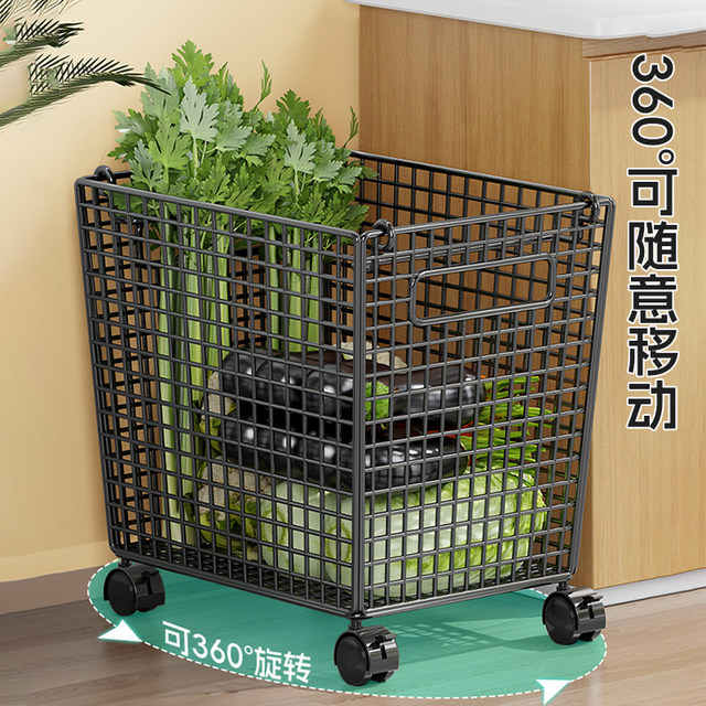 Kitchen storage rack multifunctional fruit and vegetable storage rack