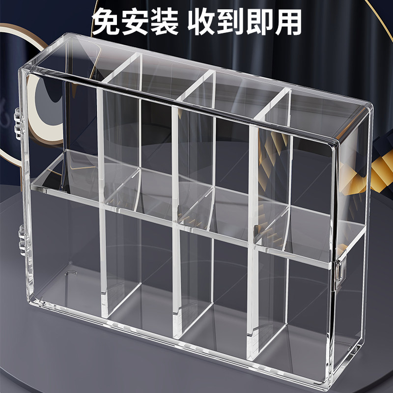 透明防尘柜子盲盒收纳展示架多个手办萌粒收纳盒亚克力摆件展示盒,淘宝优惠券,粉丝福利购,淘宝优惠卷