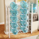 Corporate office bucket rack multi-layer floor-standing storage rack