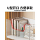 Acrylic bay window bookshelf balcony book storage