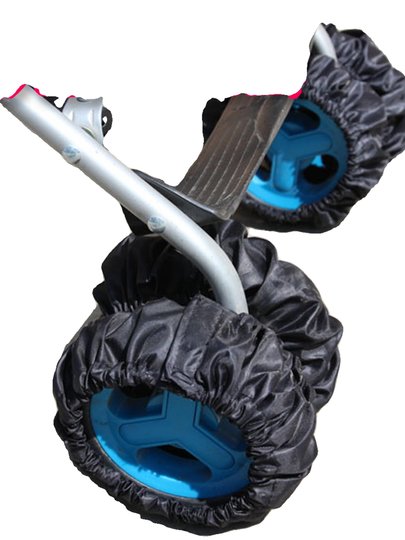 Baby stroller wheel dustproof cover anti-slip anti-dirty wheel cover anti-fouling and anti-aging children's car wheel protection cover cover cloth