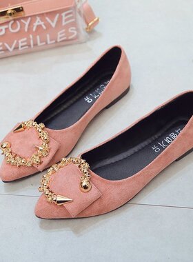 Spring and Autumn Casual Fashion Pointed Toe Women's Shoes