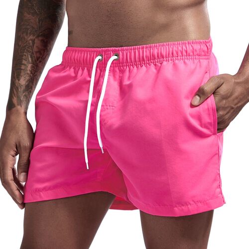 Pocket Swimming Shorts For Men Swimwear Man Swimsuit Swim Tr - 图1