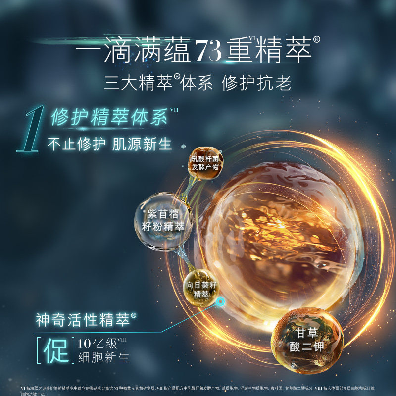 【双11直播限量享】海蓝之谜精萃水修护抗皱紧致舒缓精华精粹水
