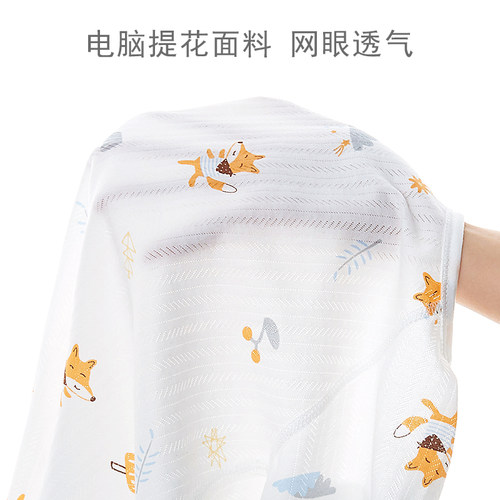 婴儿短袖连体衣夏季薄款宝宝棉无骨哈衣爬服睡衣新生儿衣服包屁衣 - 图3