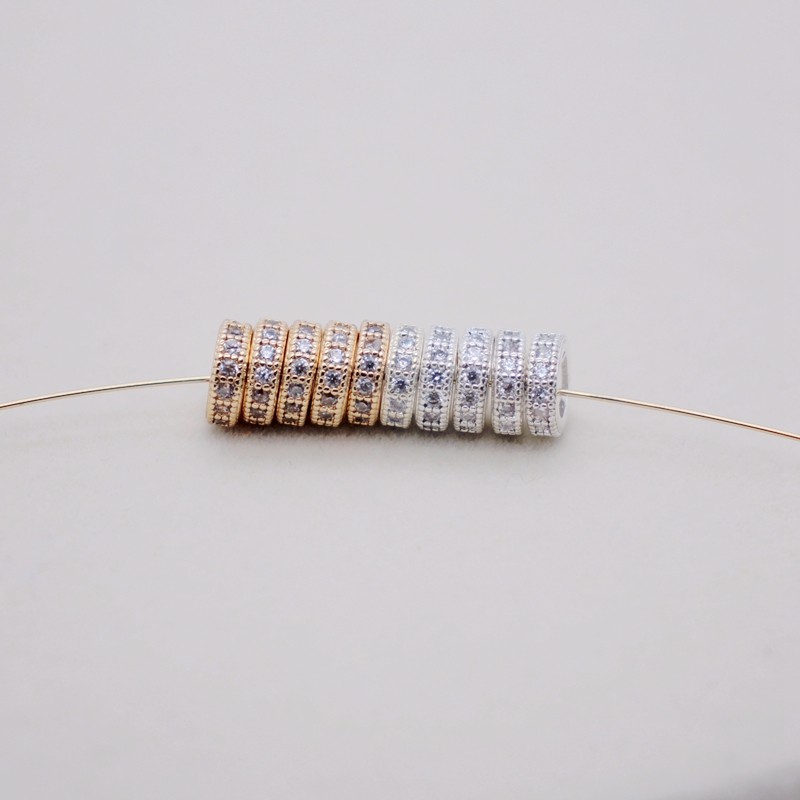 14K包金镀金保色镀银锆石隔片垫片diy手工饰品配件材料串珠配饰,淘宝优惠券,粉丝福利购,淘宝优惠卷