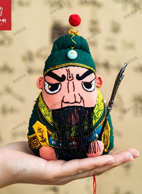 姥姥和我 关公非遗刺绣手工