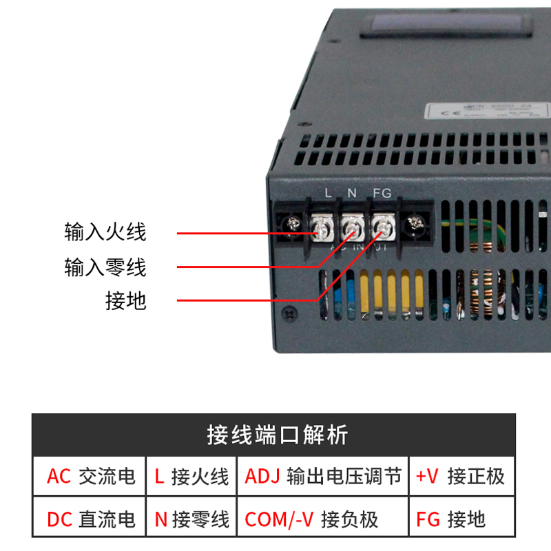 数显电流电压可调电源0-24V-48开关电源模块36V48V60V110V变压器 - 图2