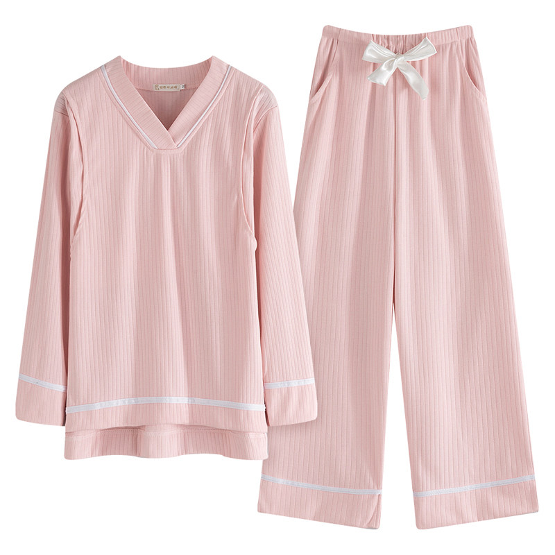 孕妇纯棉春夏季喂奶6 5透气4睡衣 十月怀胎 孕育奇迹家居服套装