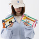 Ruosu Liangpin Cute Mesh Debris Storage Bag Pen Bag