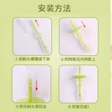 Детская мягкая силиконовая зубная щетка для раннего возраста, 0-2 лет, 1-2-3 лет