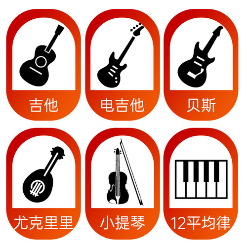 阿诺玛吉他调音器尤克里里小提琴二胡民谣通用电子校音初学者专用 - 图3