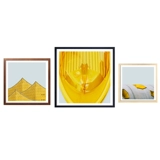 Квадратная настенная индивидуальная фоторамка из натурального дерева, 38, 40, делается под заказ