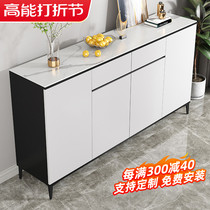 Light extravagant rock plate dining side cabinet modern minimalist living-room leaning against wall tea water cabinet Serie-style minimalist cabinet Kitchen Cupboard Kitchen