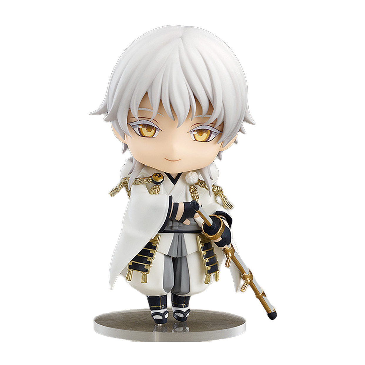 827.5 orange rouge粘土人刀剑乱舞鹤丸国永白q版手办 桌面摆件玩