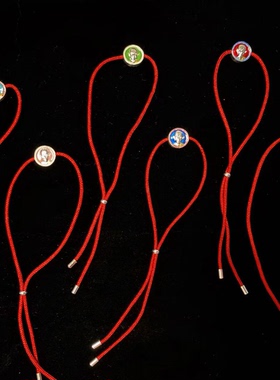 泰国特色手工艺品 龙婆瑞手绳手链佩戴 小红绳