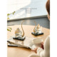 Miyu light luxury new home living room TV cabinet crystal swan pair of ornaments wedding engagement souvenirs