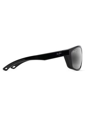 代购MauiJim男女太阳镜防紫外线高清晰度抗眩光轻盈佩戴黑色亮面