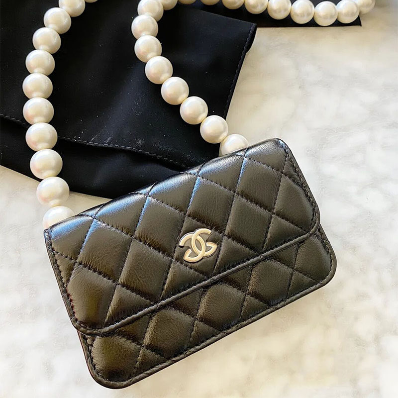 真皮小香风女2021新款潮百搭大胸包 酷臣女士包袋