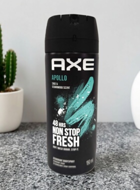 斧头牌AXE止汗喷雾阿波罗150ml男士专用香体无添加便携装无刺激版