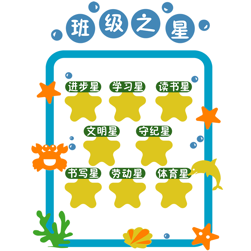 教室班务栏墙贴班级文化布置黑板报装饰初中小学建设开学管理神器-图0