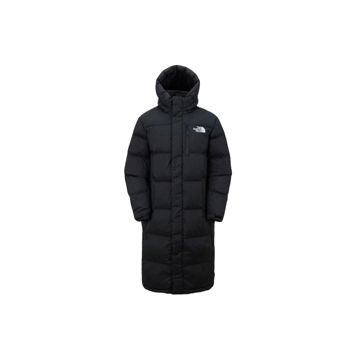 THENORTHFACE北面防风滑雪保暖情侣连帽鹅绒长款羽绒服 NC1DP73-图3