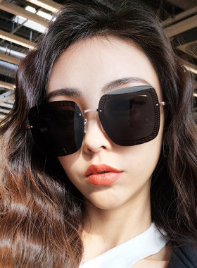 2025新款无框太阳眼镜女款