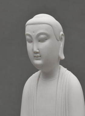 白瓷药师如来坐像（定制周期60天）