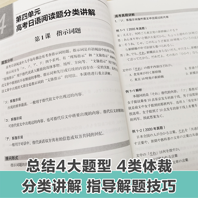 高考日语阅读训练 中等日语研究会 日语高考高中日文考试读解高三高二高一书籍 - 图1