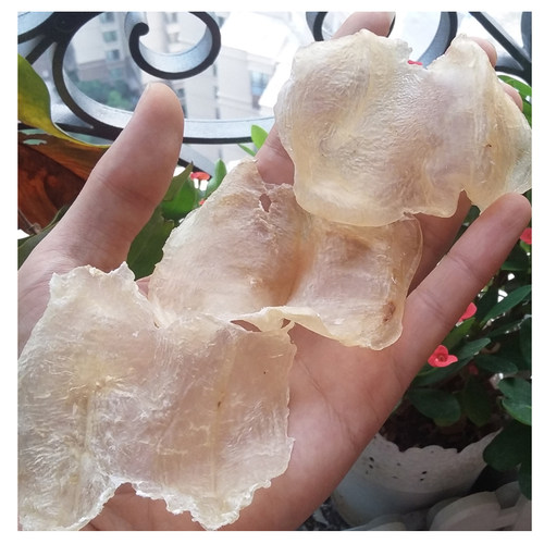 新西兰蝴蝶鱼胶加州白花胶鸡孕妇月子餐小鳌鱼胶鱼肚干货正品60克 - 图3
