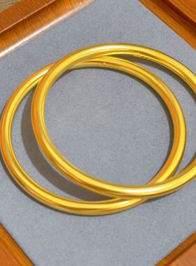 Rings Gold Color/Silver Color Simple Wedding Couples Rings