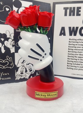 升级款积木客厅花瓶树脂装饰摆件